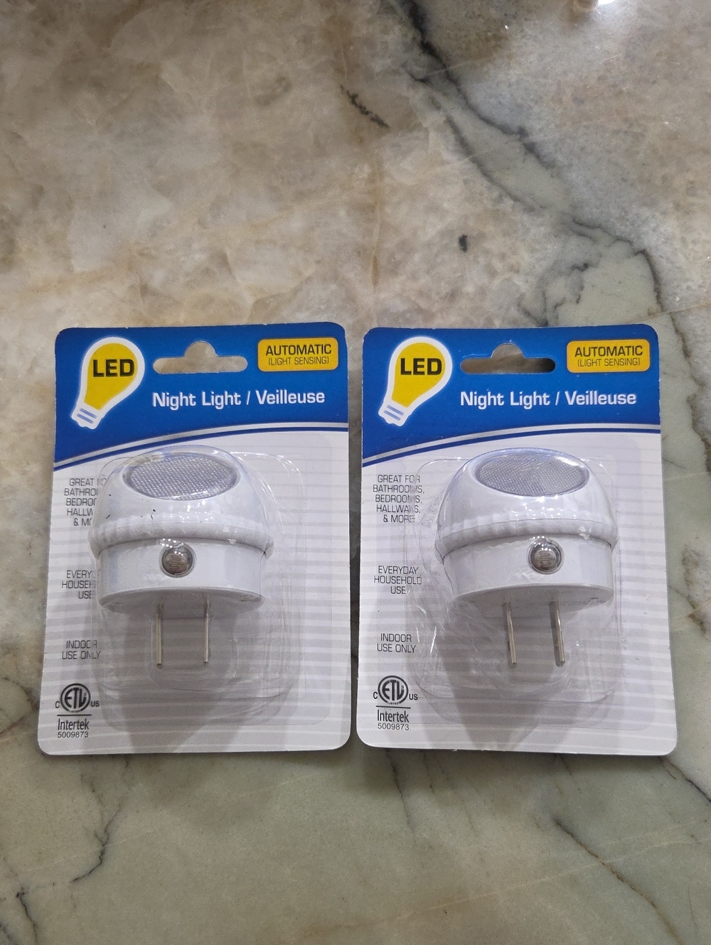 Automatic LED Night Light - White (2 Pack)